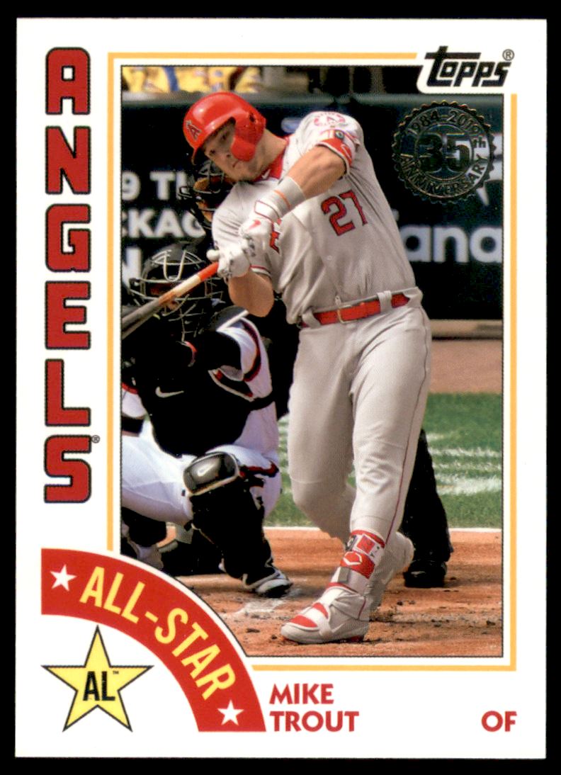2019 Topps '84 Topps All Stars #84ASMT Mike Trout