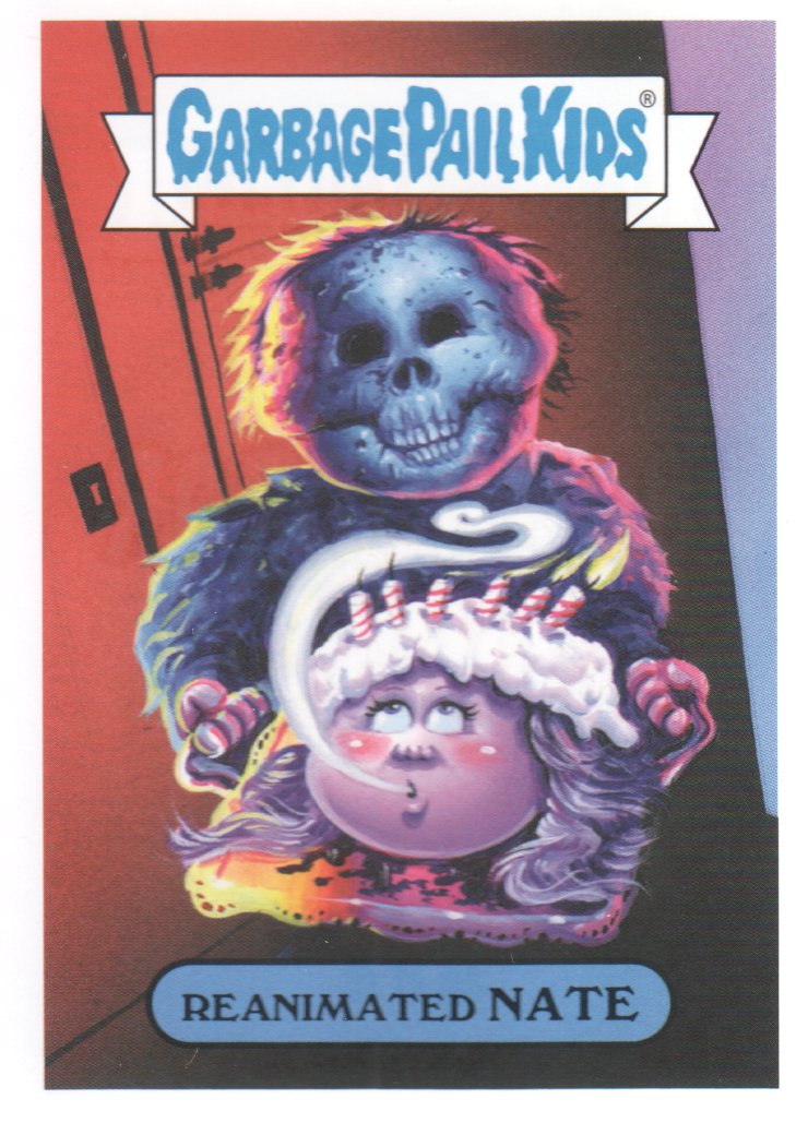 2019 Garbage Pail Kids Revenge of Oh The Horror-ible #HP-5a Alive Clive 