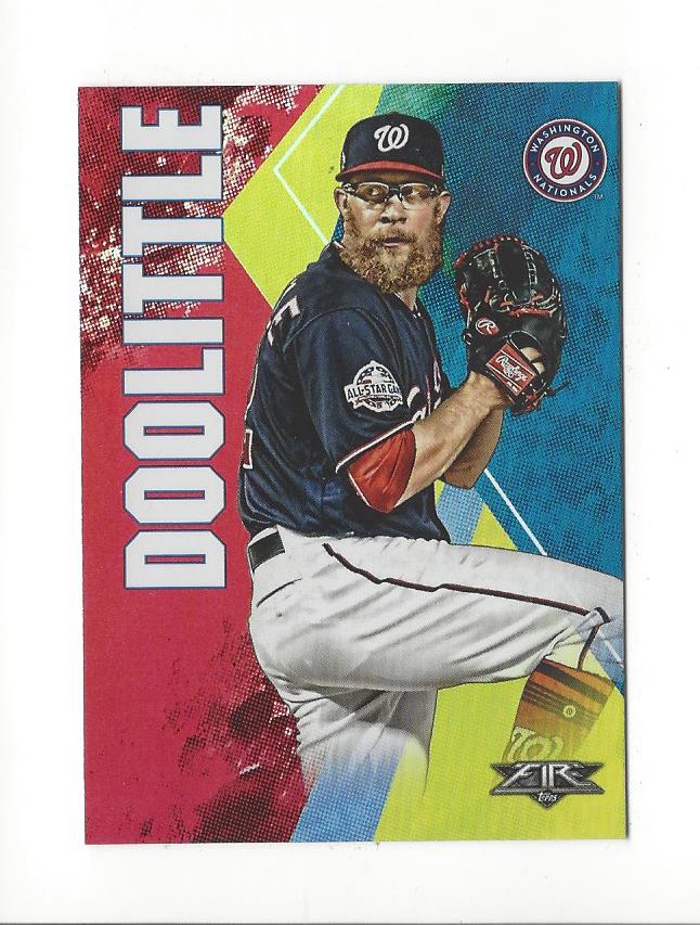 2019 Topps Fire Flame #153 Sean Doolittle