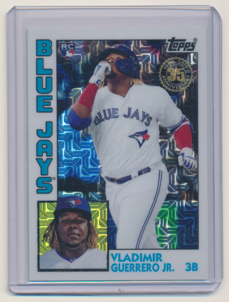 Vladimir Guerrero Signed 2019 Topps Update 'The Family Business