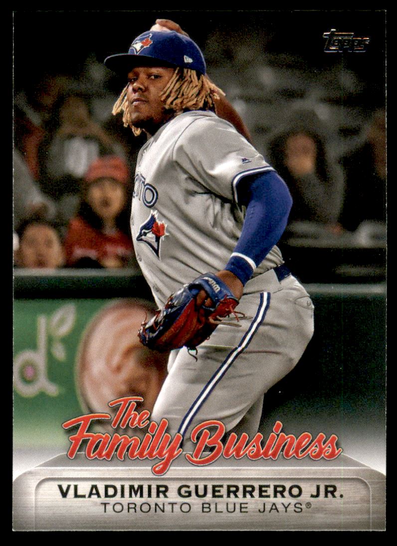 2019 Topps Update The Family Business Fb24 Vladimir Guerrero Jr Nm Mt