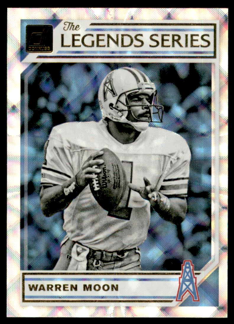 1985 TOPPS FOOTBALL CARD WARREN MOON ROOKIE #251 NM-MINT