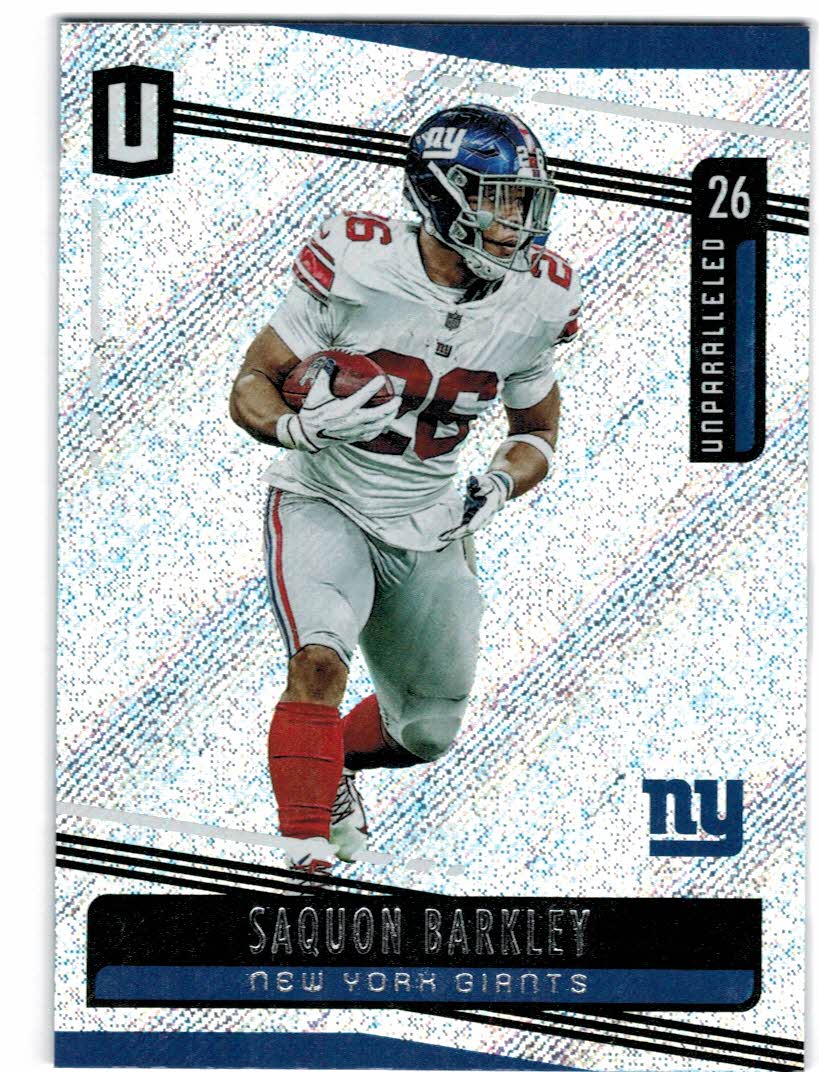 2022 Panini Contenders Season Ticket #70 Saquon Barkley New York Giants