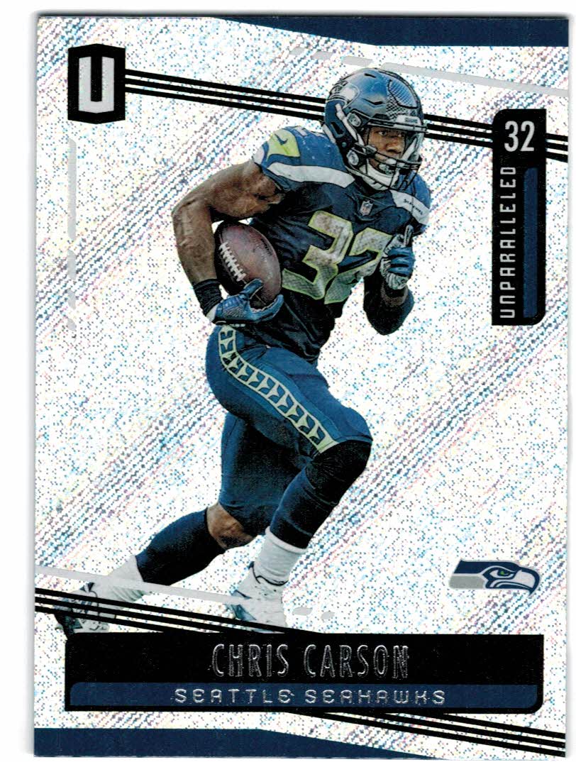 : 2021 Panini Absolute Retail Green #87 Chris Carson