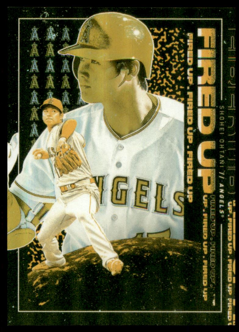 2019 TOPPS FIRE BASEBALL SHOHEI OHTANI CARD No.1 deals Angels