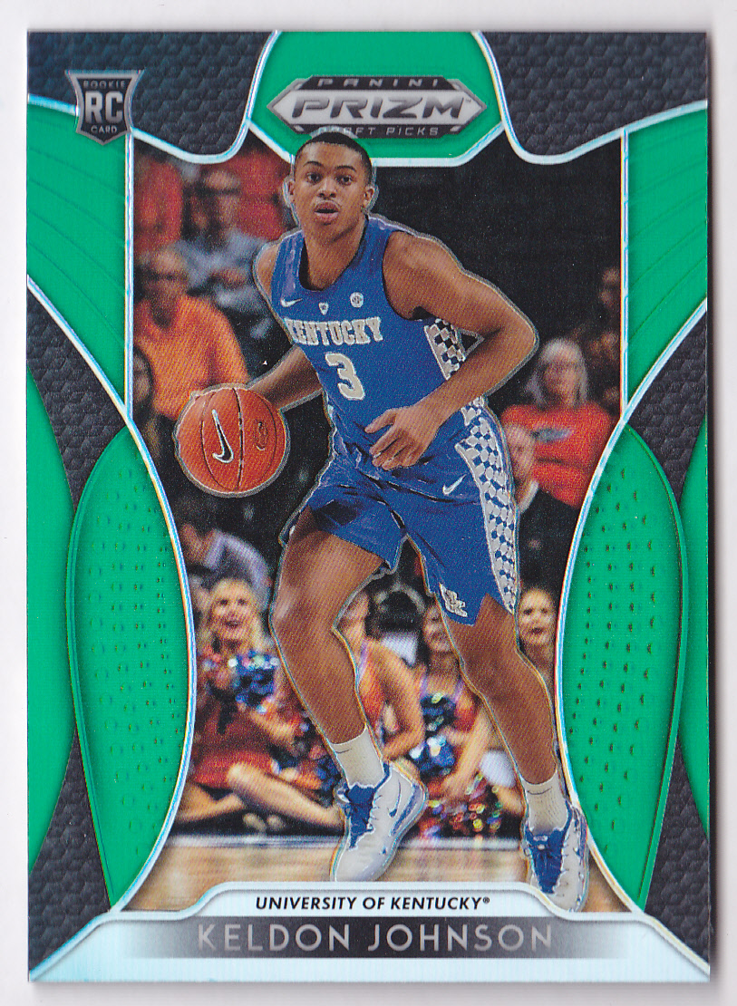 2019-20 Panini Prizm Draft Picks Prizms Green #29 Keldon ...