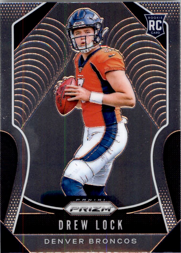 2019 Leaf Draft #26 Drew Lock RC Rookie Football Trading Card