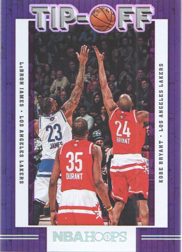 2019-20 Hoops Tip-Off #6 Kobe Bryant/LeBron James - NM-MT