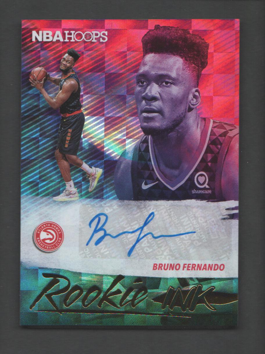 2019-20 Hoops Rookie Ink #40 Bruno Fernando