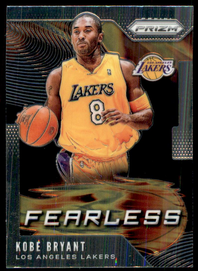 Panini Prizm Fearless #12 Kobe Bryant 