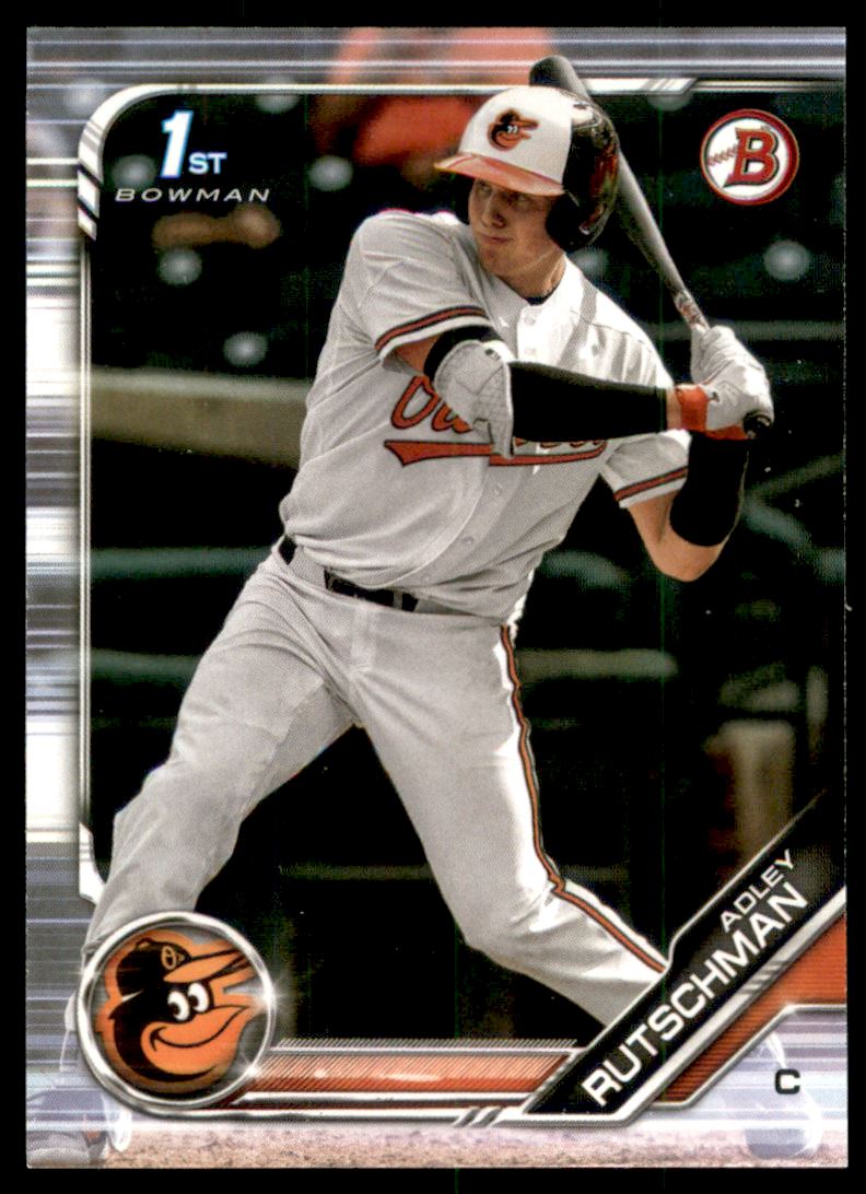 2019 Bowman Draft #BD1 Adley Rutschman