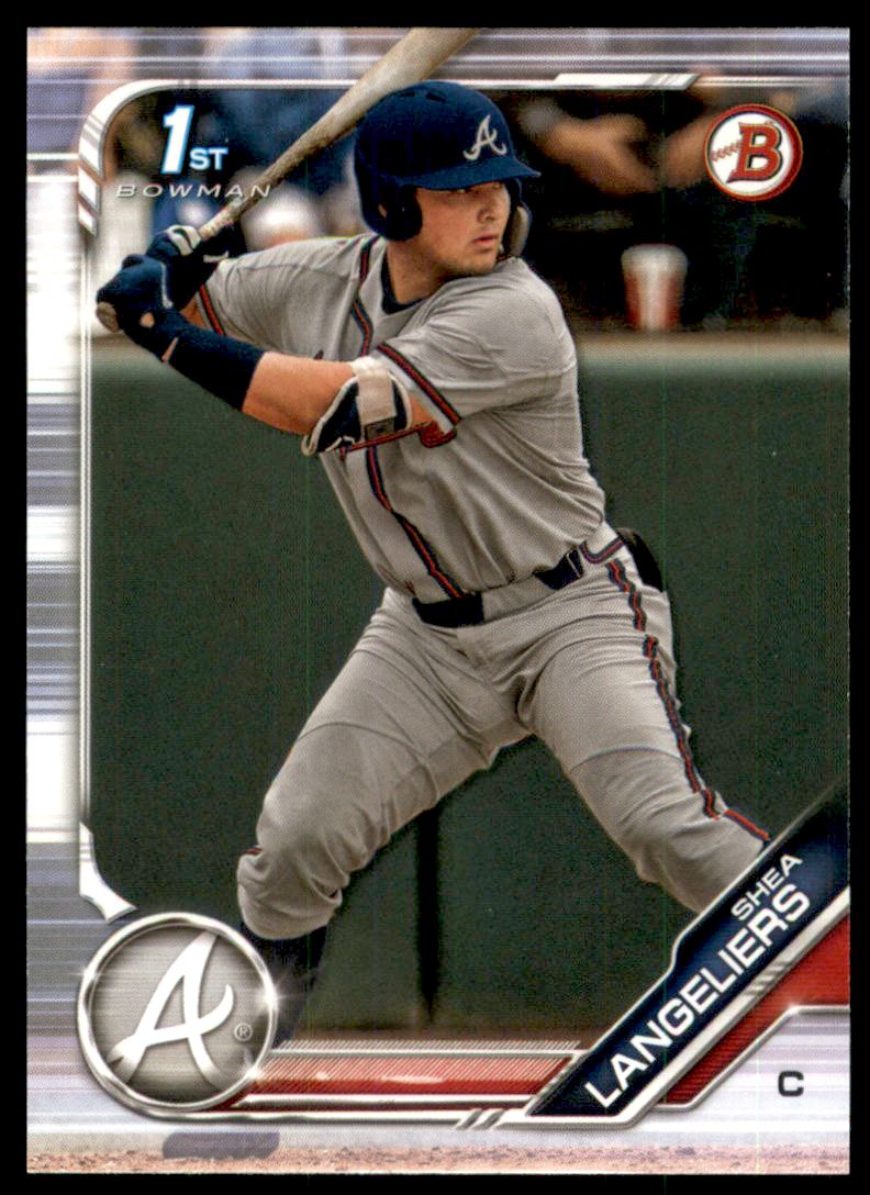 2019 Bowman Draft #BD67 Shea Langeliers 