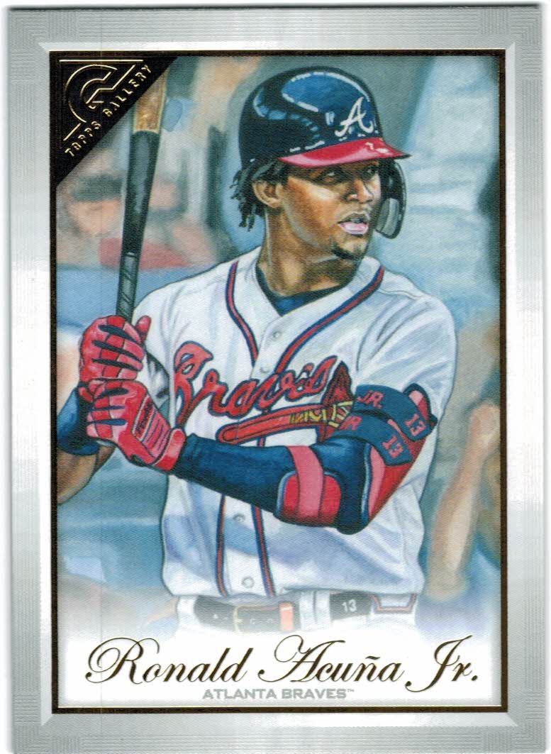 2019 Topps Gallery #78 Ronald Acuna Jr. - NM-MT
