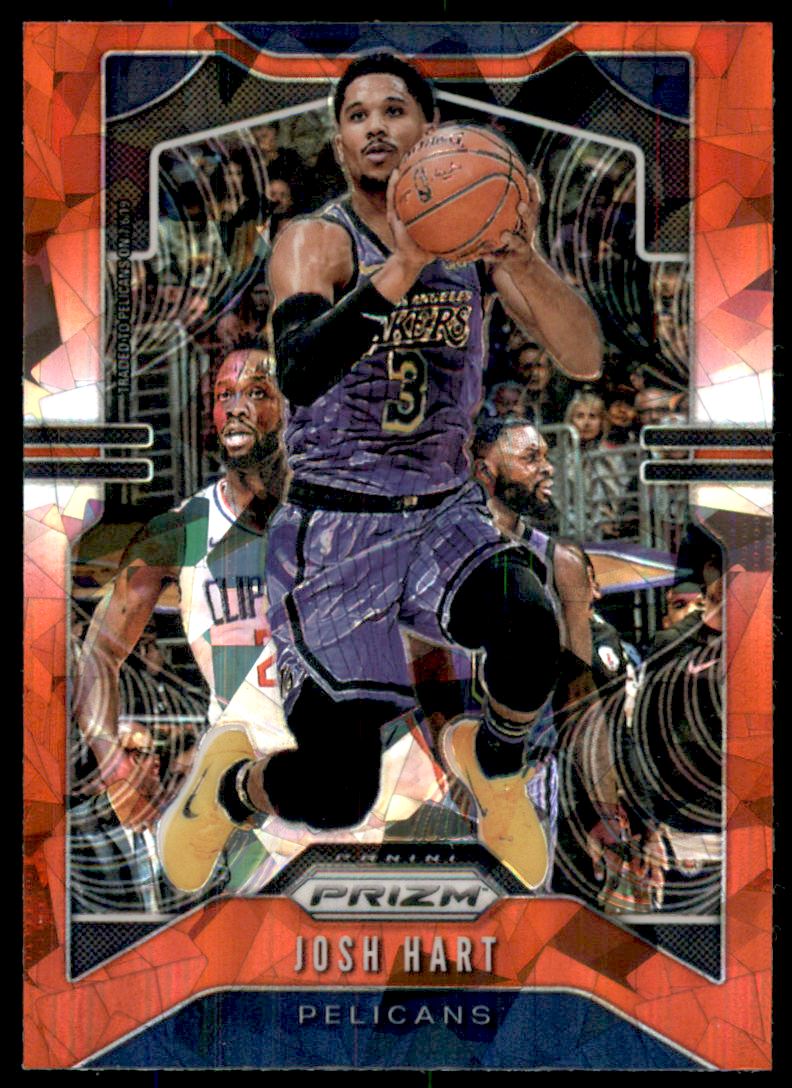 2019-20 Panini Prizm Prizms Red Ice #240 Josh Hart