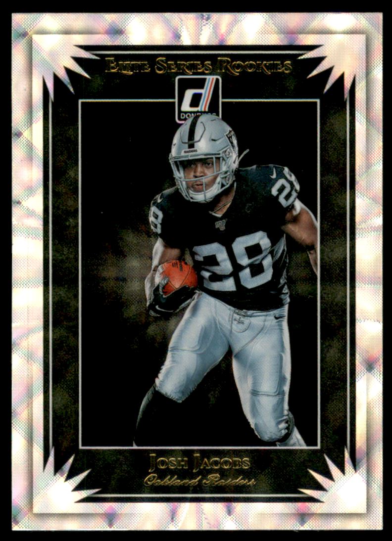 2019 Donruss The Elite Series Rookies #8 Josh Jacobs - NM-MT - Burbank  Sportscards