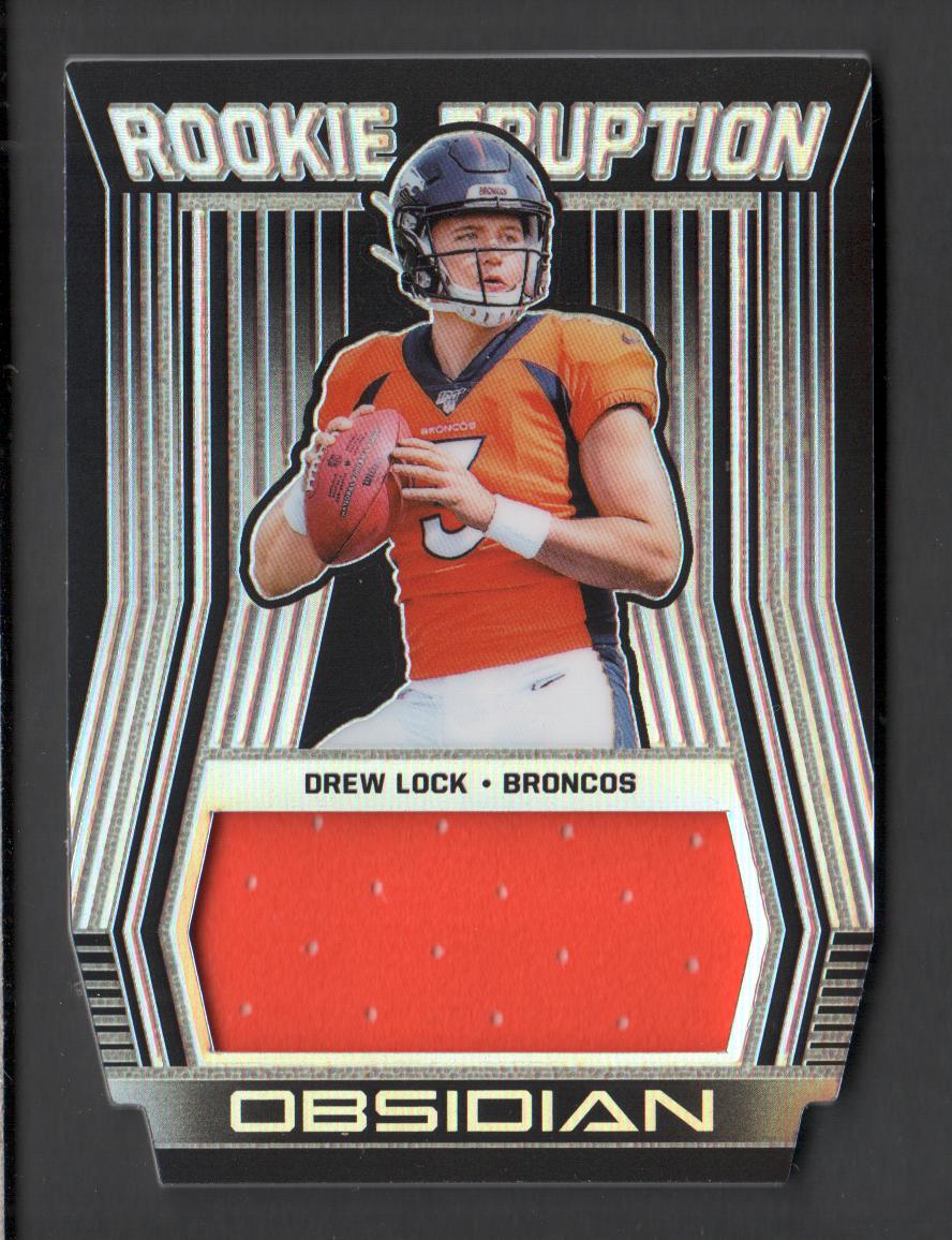 Drew Lock & Emanuel Hall 2019 Contenders Draft Picks Rookie Card