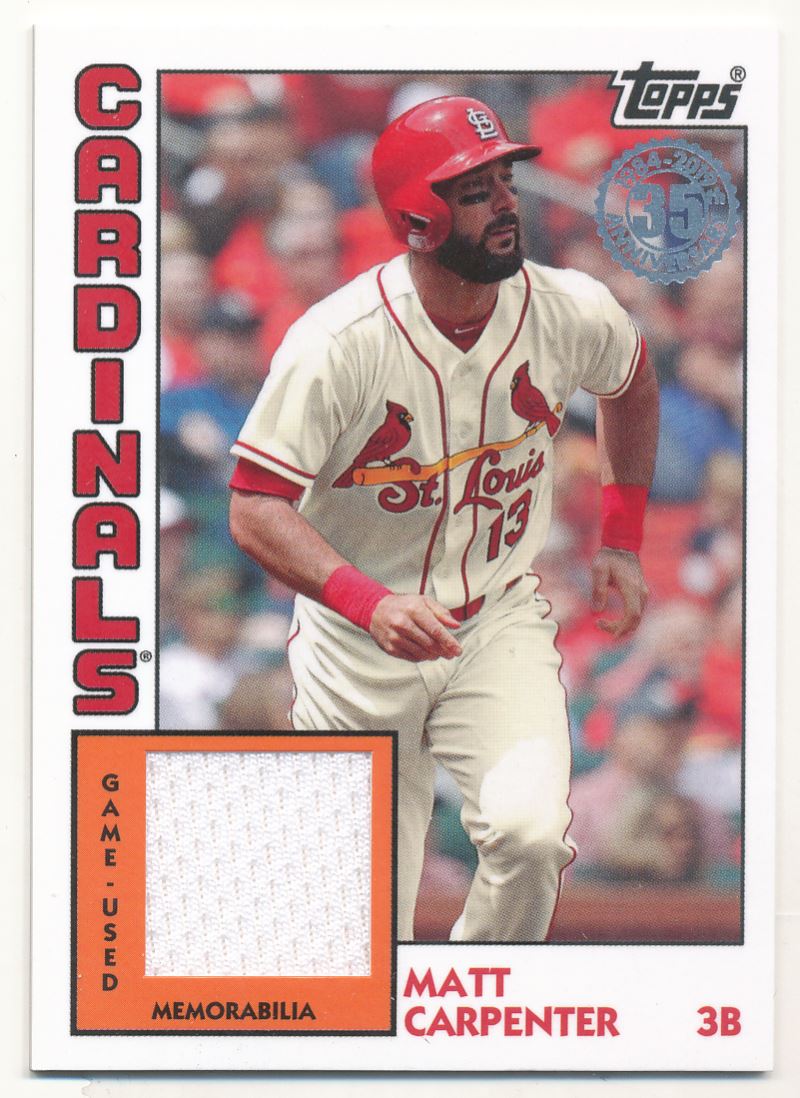 2019 Topps '84 Topps Relics #84RMC Matt Carpenter S2