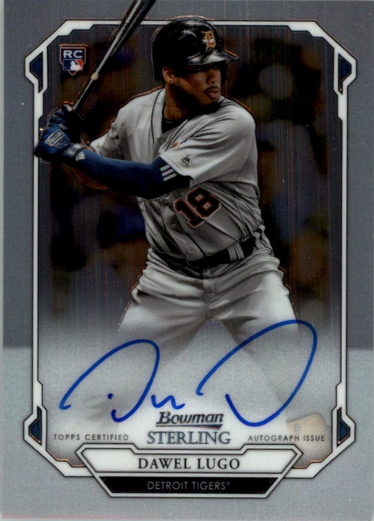 2019 Bowman Sterling Rookie Autographs #BSRADL Dawel Lugo