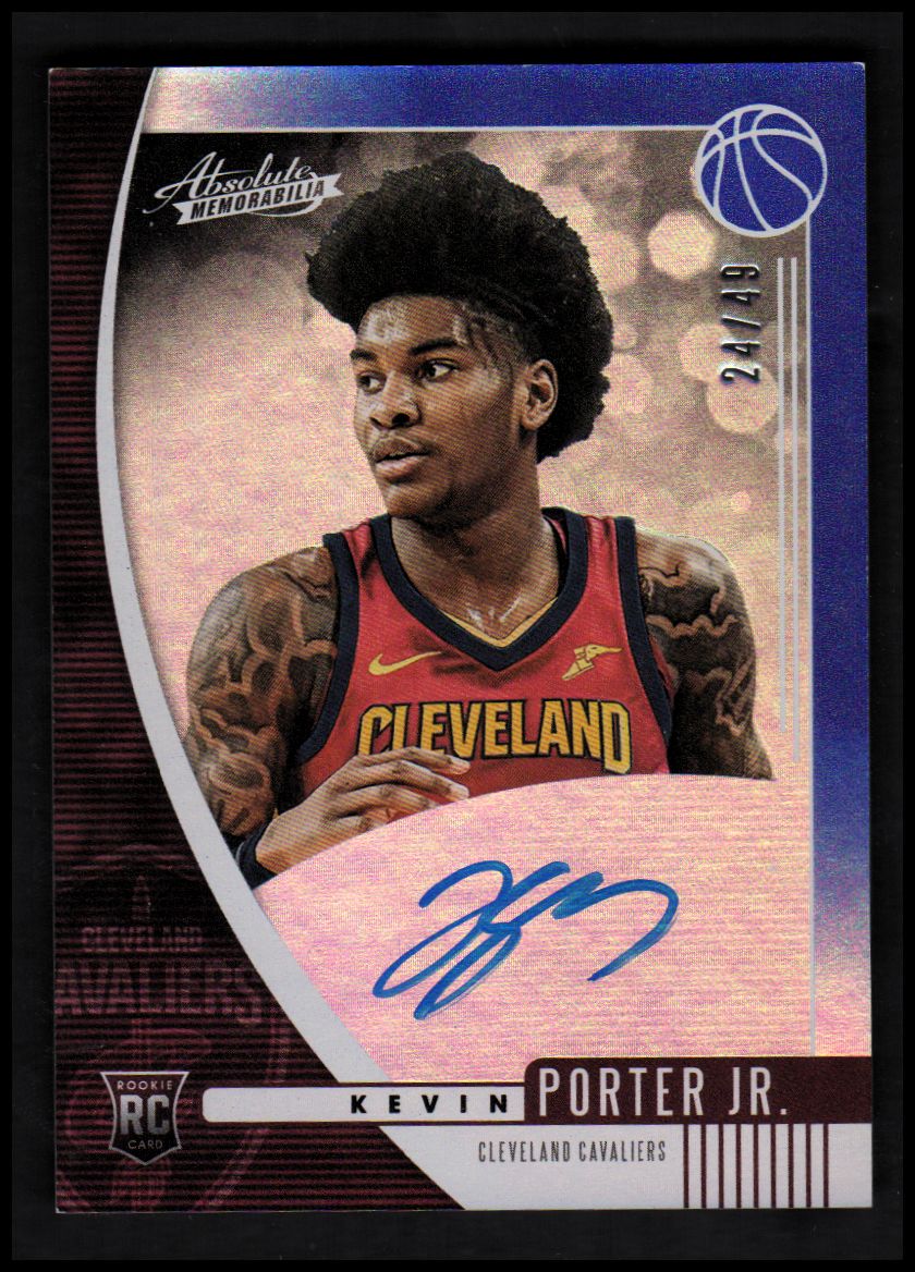 2019-20 Absolute Memorabilia Rookie Autographs Level 2 #27