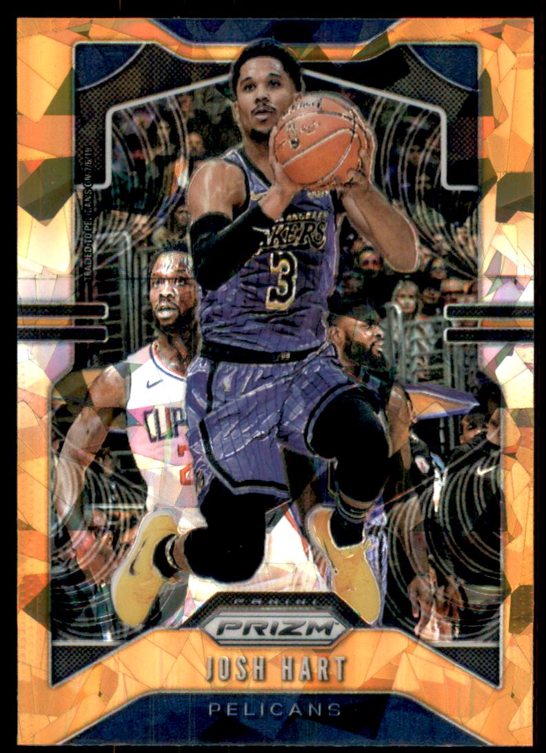 2019-20 Panini Prizm Prizms Orange Ice #240 Josh Hart