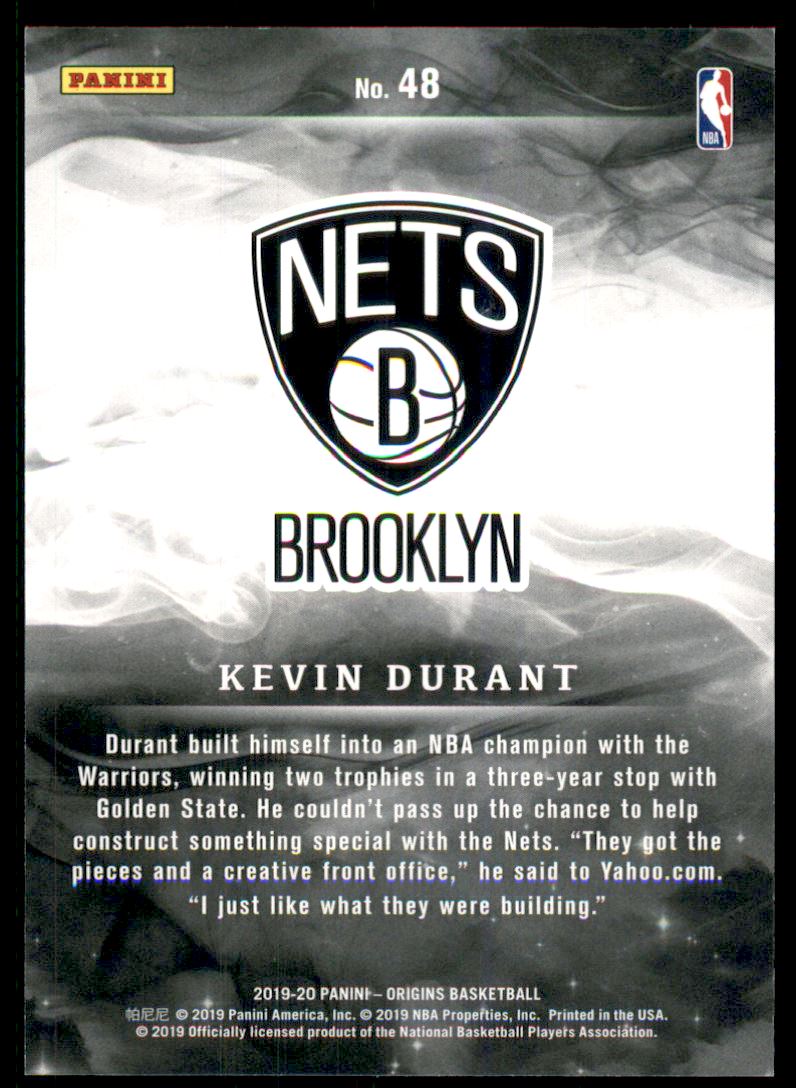 2019-20 Panini Origins #48 Kevin Durant