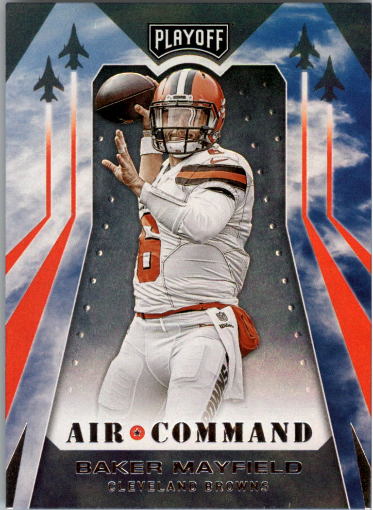 2019 Playoff Air Command #15 Baker Mayfield - NM-MT