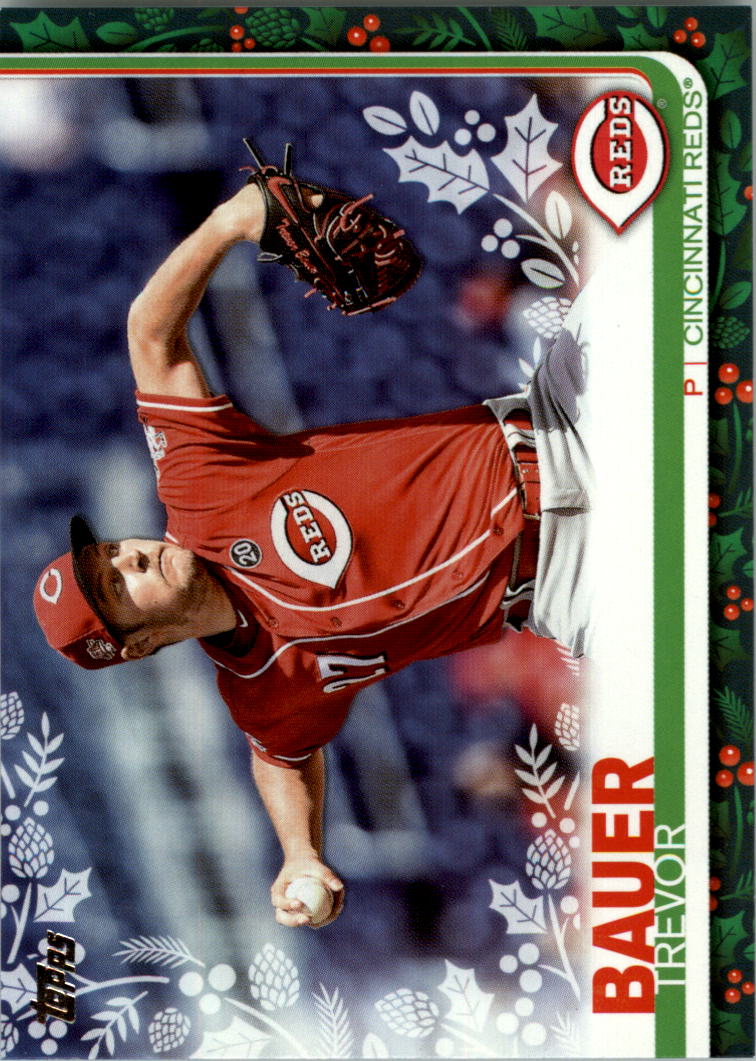 2019 Topps Walmart Holiday Baseball Card Pick (Base)