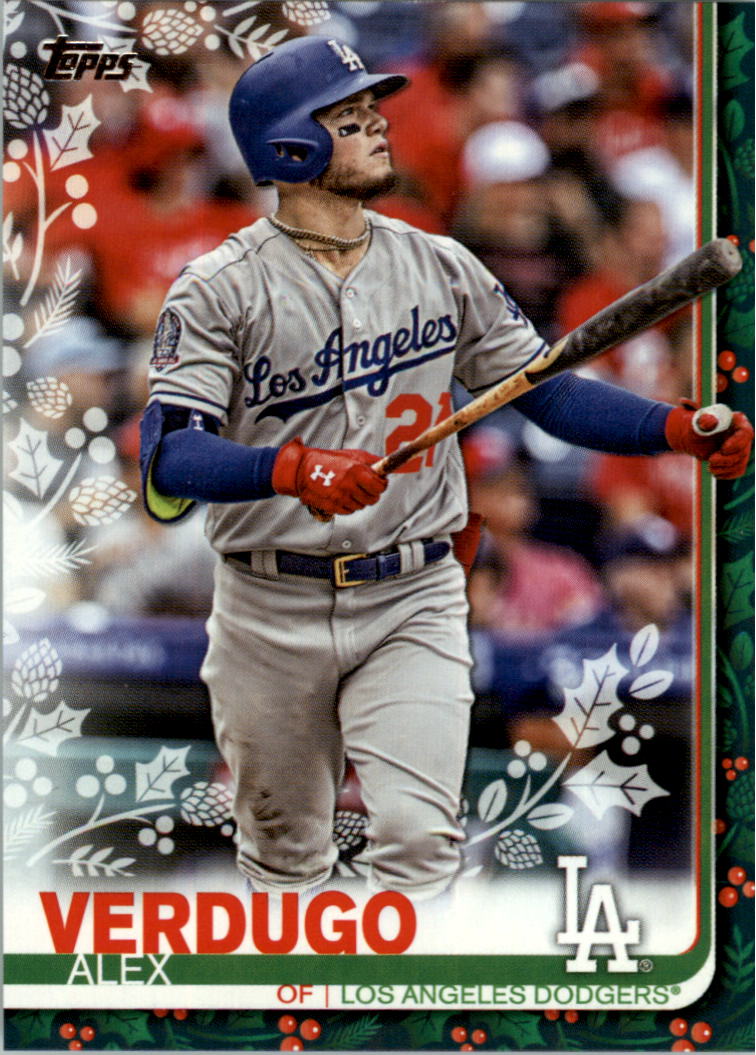 2019 Topps Walmart Holiday Baseball Card Pick (Base)