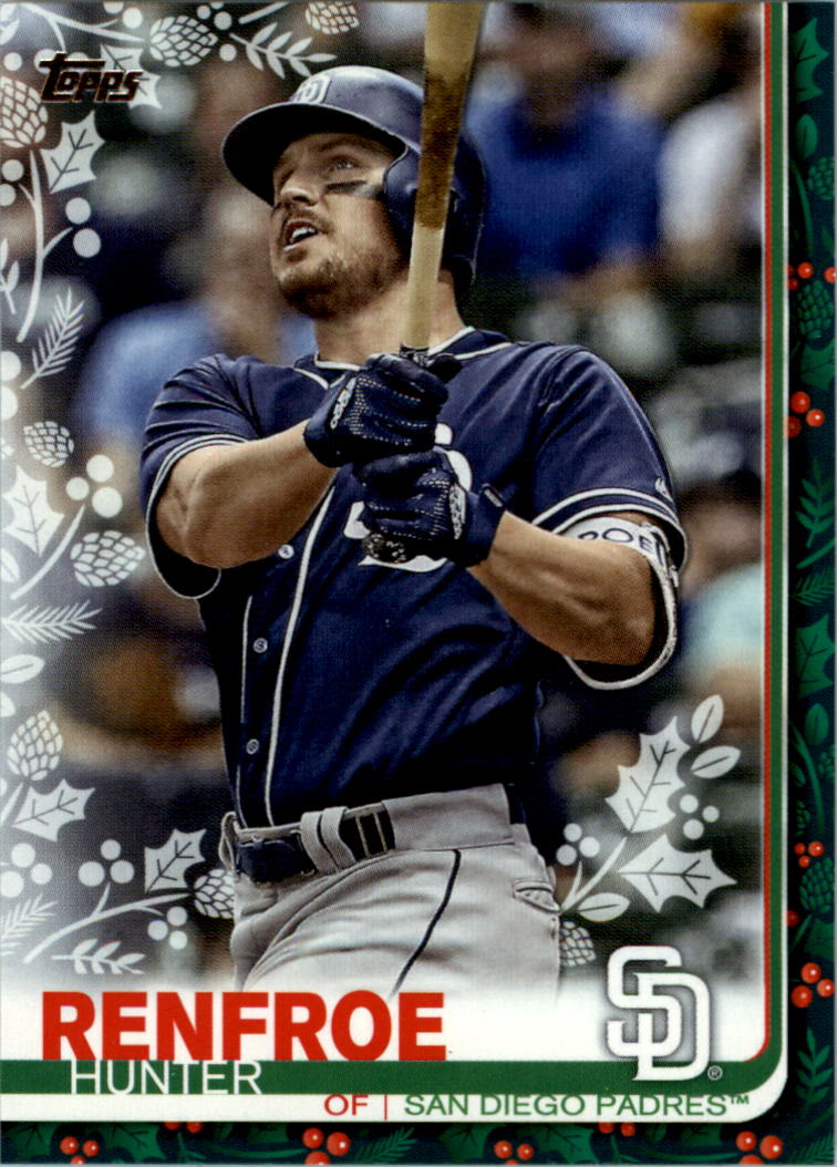 2019 Topps Walmart Holiday Baseball Card Pick (Base)