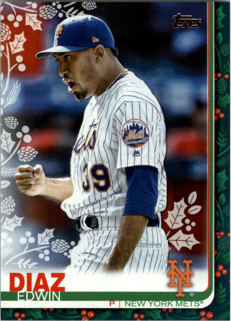 2019 Topps Walmart Holiday Baseball Card Pick (Base)