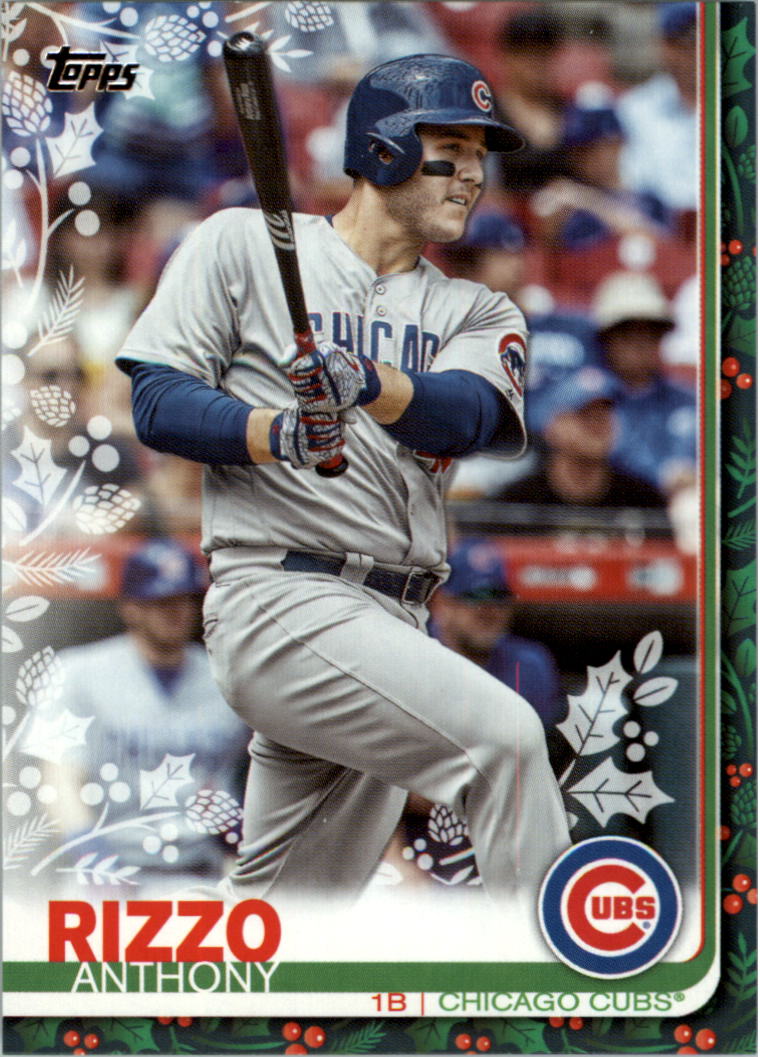 2019 Topps Walmart Holiday Baseball Card Pick (Base)