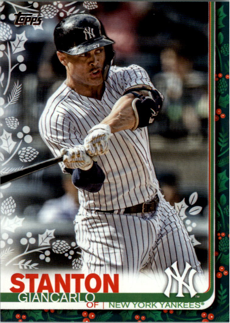 2019 Topps Walmart Holiday Baseball Card Pick (Base)