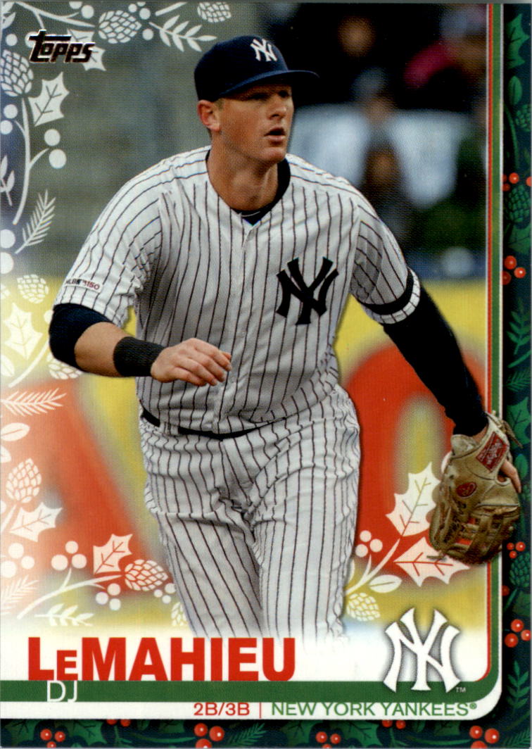 2019 Topps Walmart Holiday Baseball Card Pick (Base)