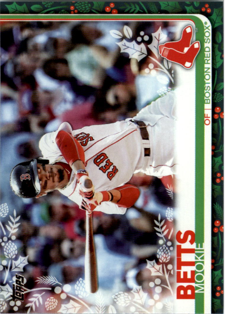 2019 Topps Walmart Holiday Baseball Card Pick (Base)