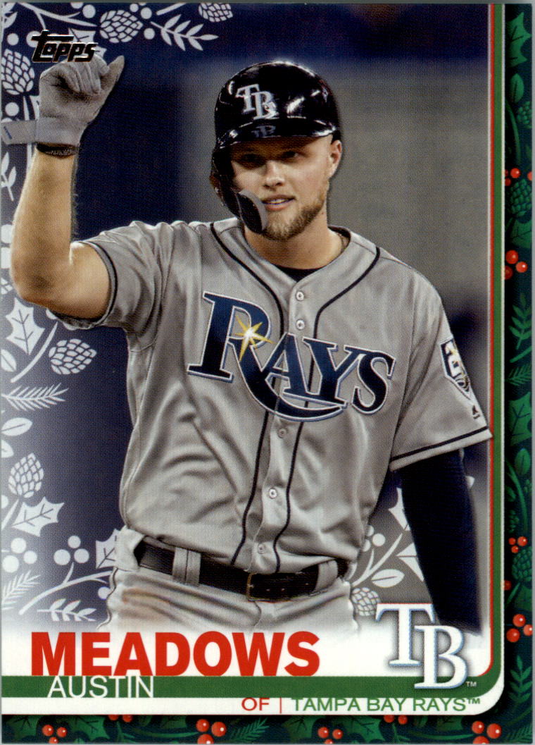 2019 Topps Walmart Holiday Baseball Card Pick (Base)