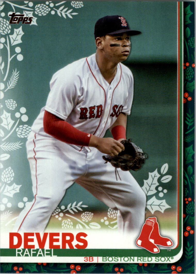 2019 Topps Walmart Holiday Baseball Card Pick (Base)