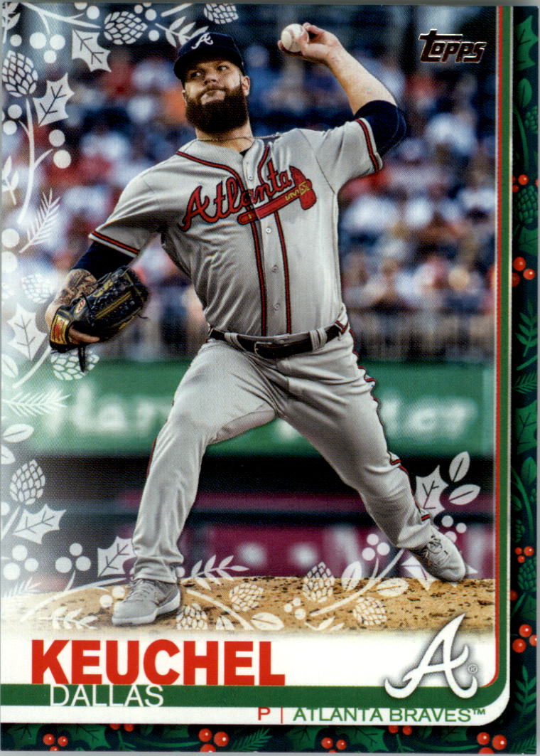 2019 Topps Walmart Holiday Baseball Card Pick (Base)