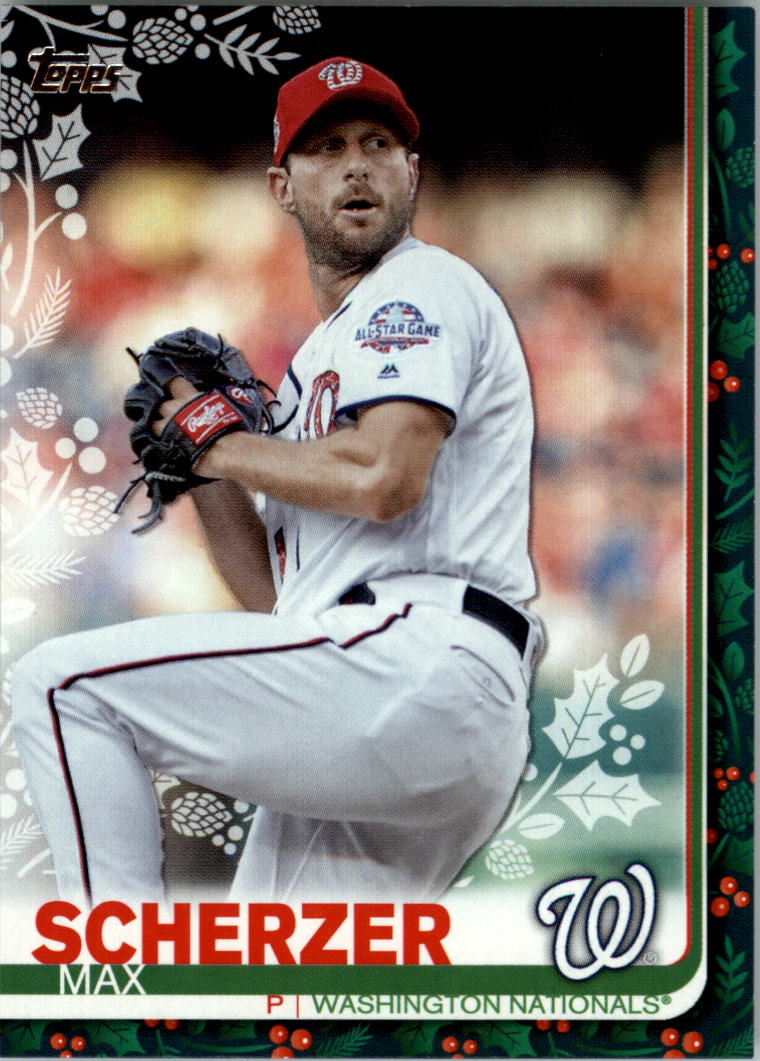 2019 Topps Walmart Holiday Baseball Card Pick (Base)