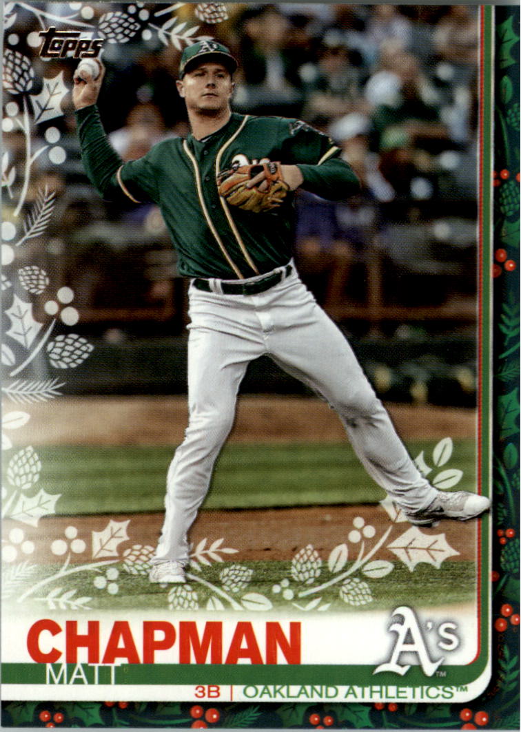 2019 Topps Walmart Holiday Baseball Card Pick (Base)