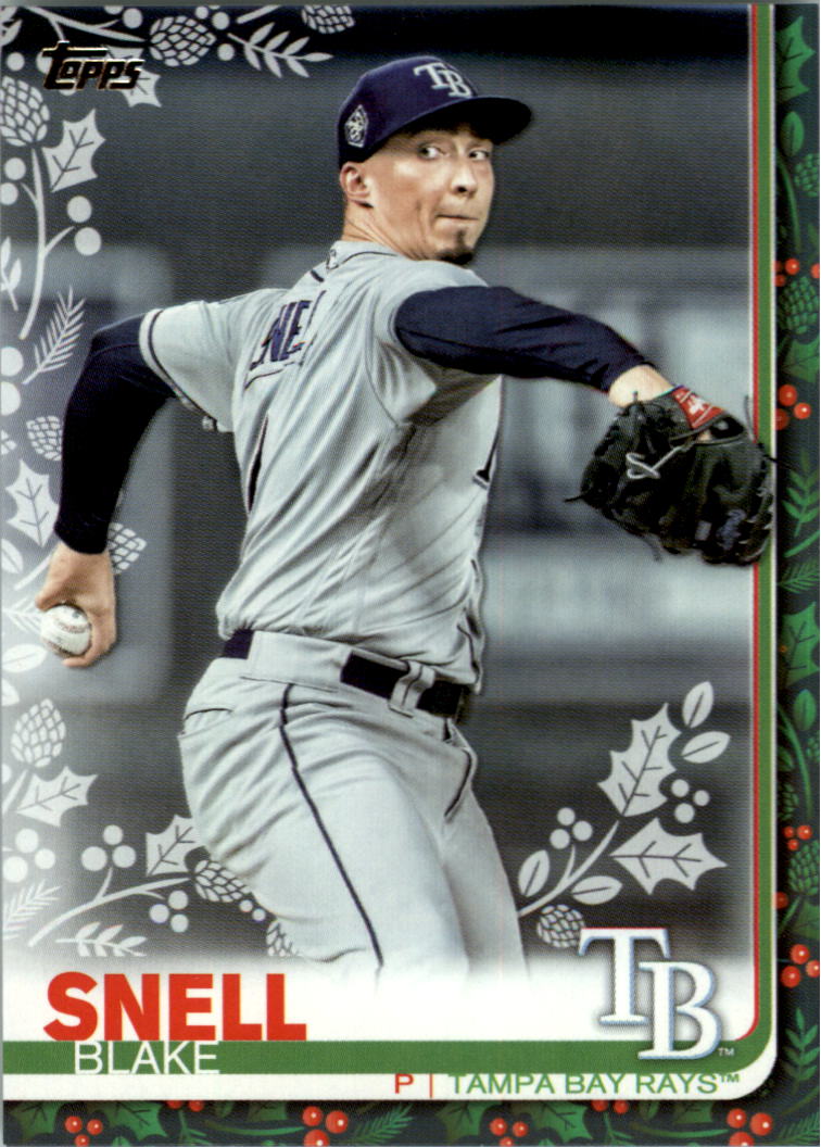 2019 Topps Walmart Holiday Baseball Card Pick (Base)