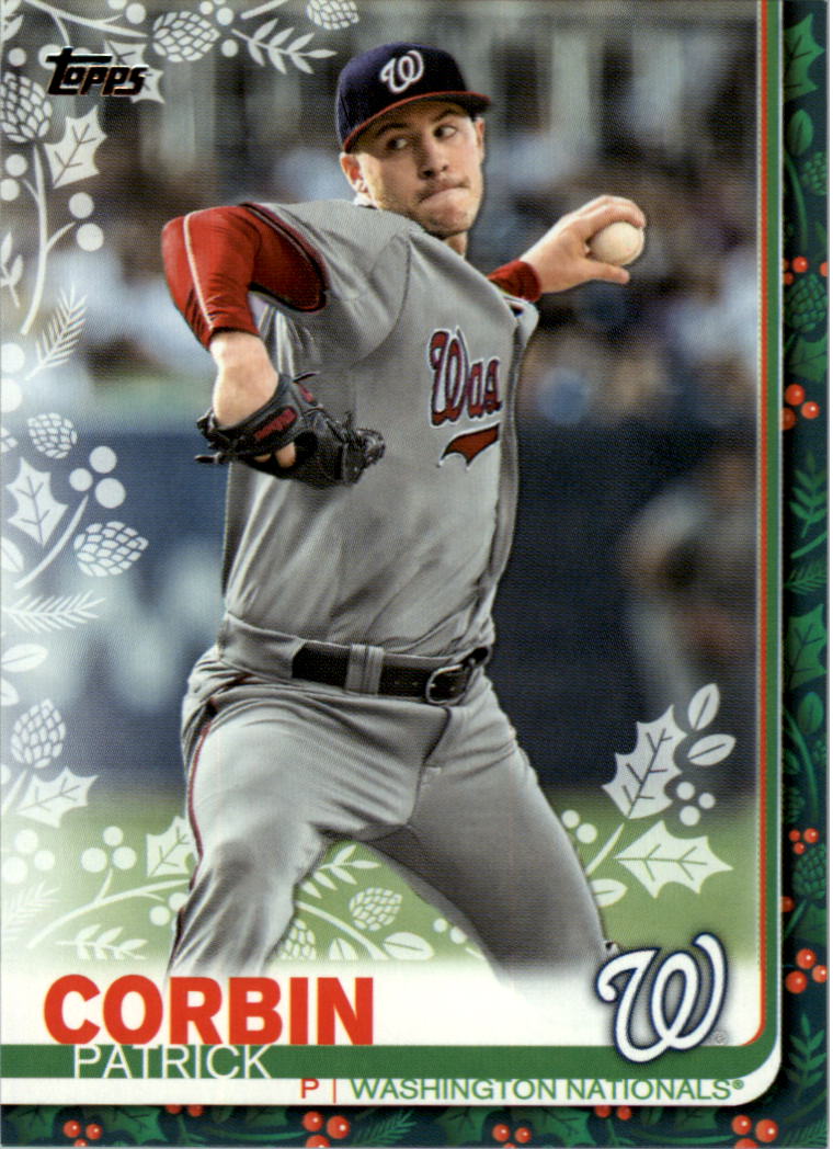 2019 Topps Walmart Holiday Baseball Card Pick (Base)