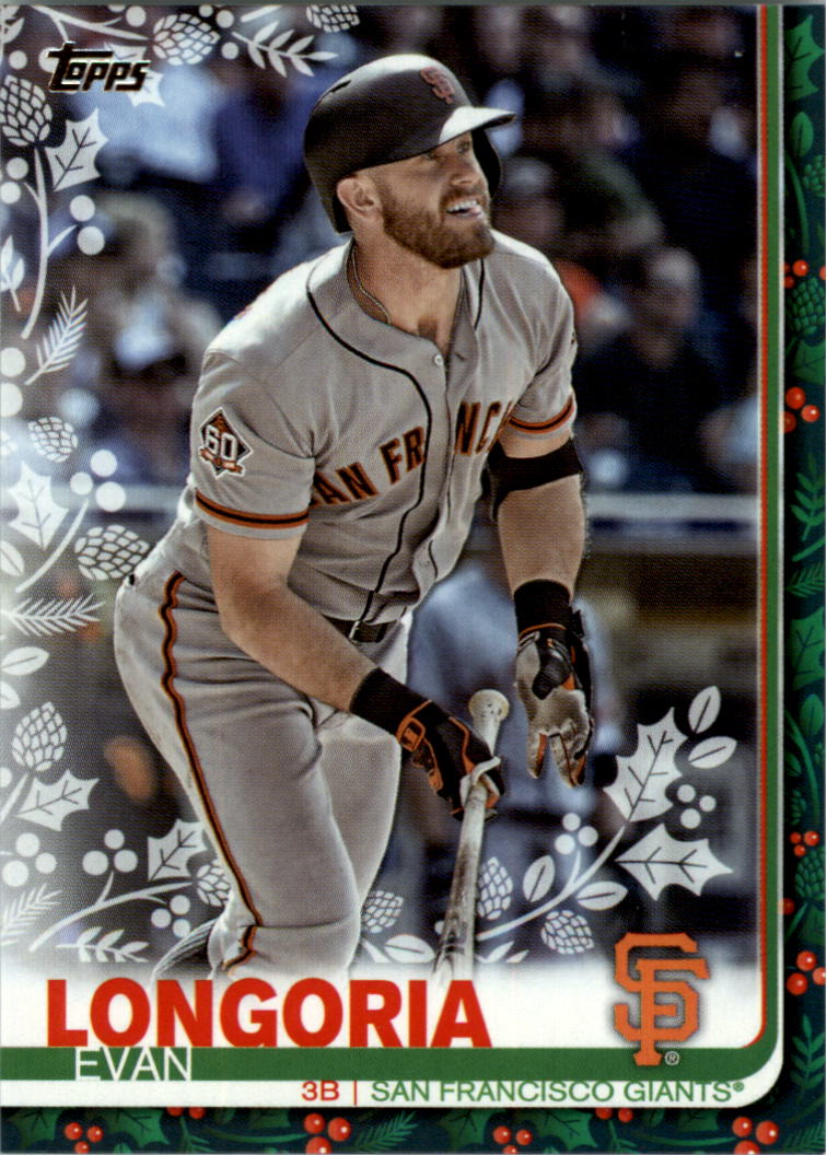 2019 Topps Walmart Holiday Baseball Card Pick (Base)