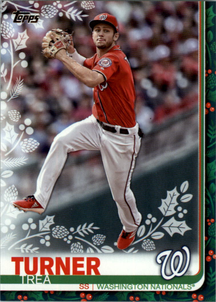 2019 Topps Walmart Holiday Baseball Card Pick (Base)