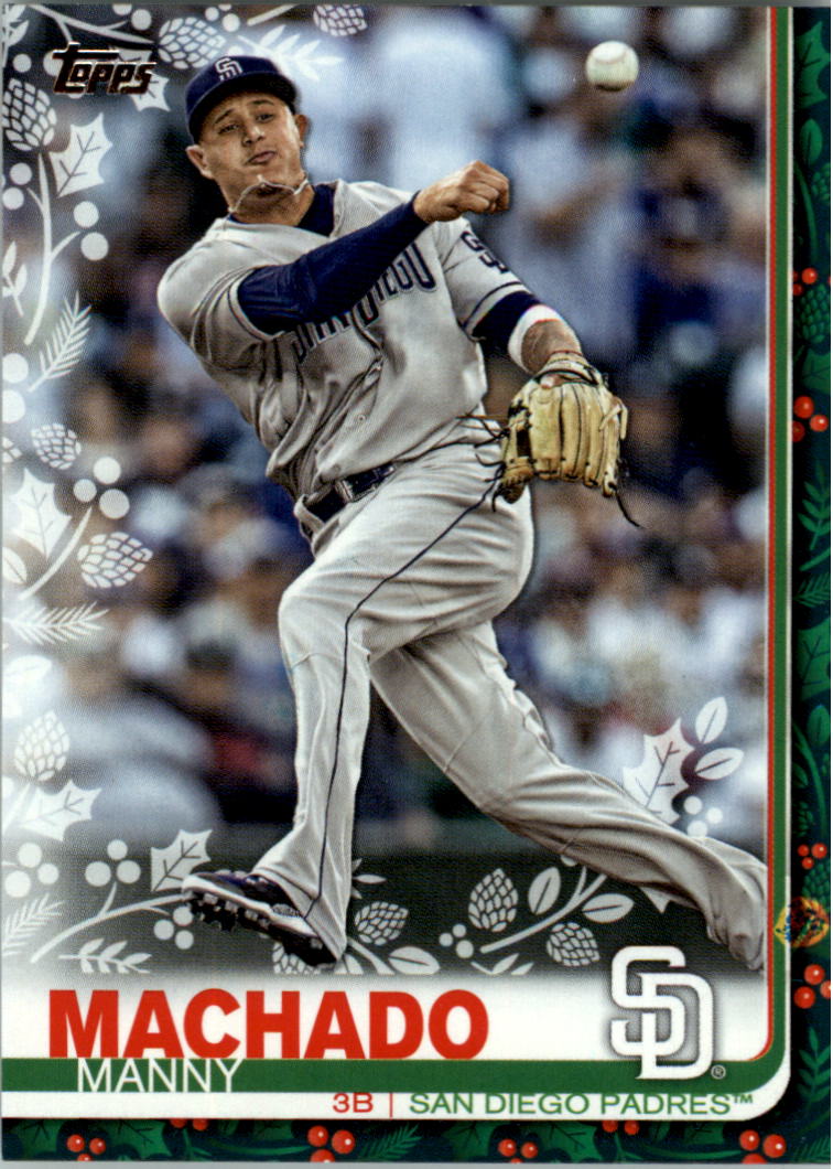 2019 Topps Walmart Holiday Baseball Card Pick (Base)