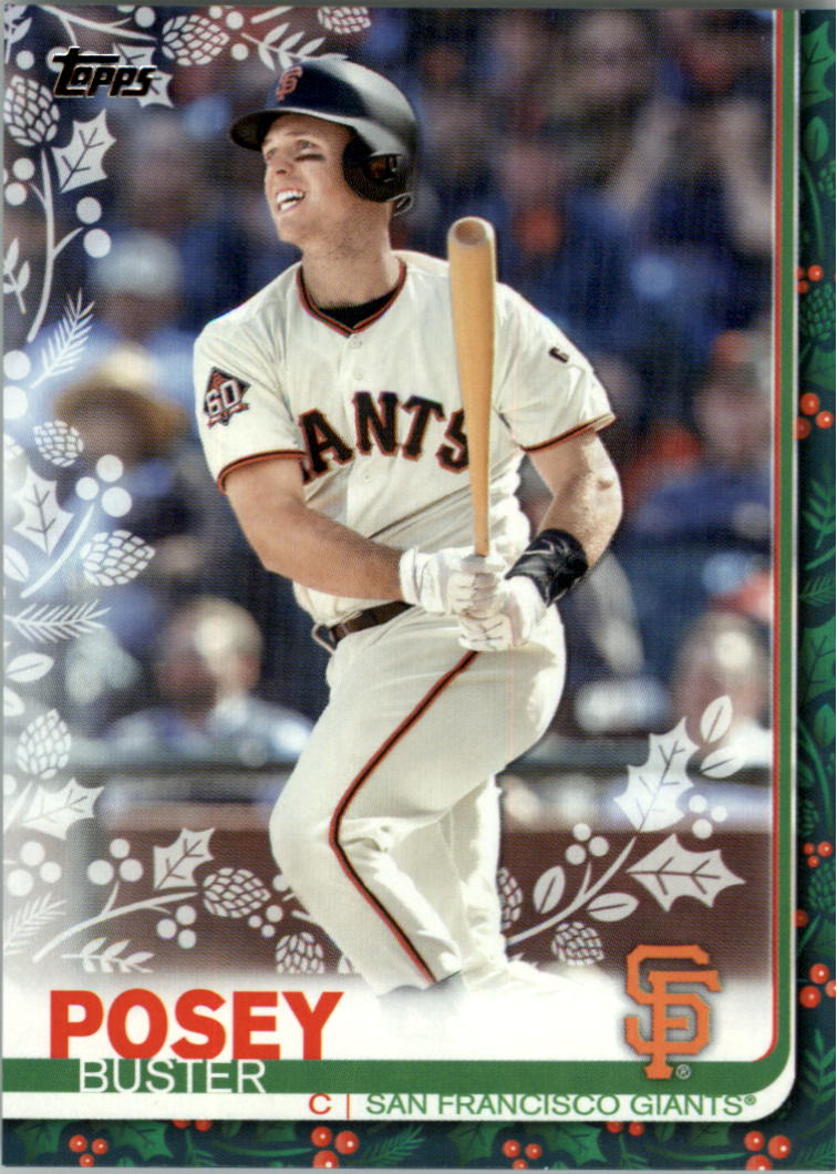 2019 Topps Walmart Holiday Baseball Card Pick (Base)