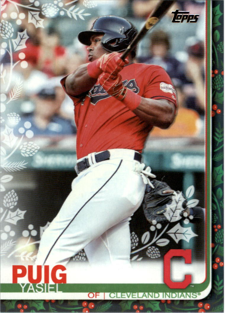 2019 Topps Walmart Holiday Baseball Card Pick (Base)