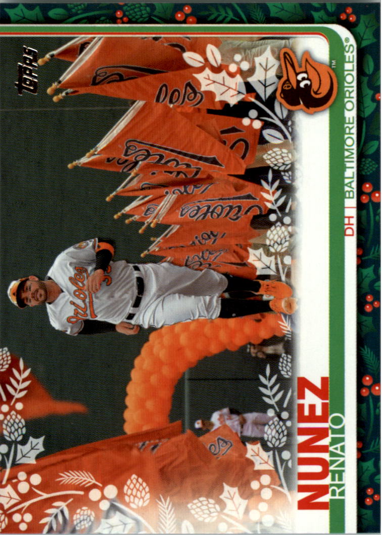 2019 Topps Walmart Holiday Baseball Card Pick (Base)