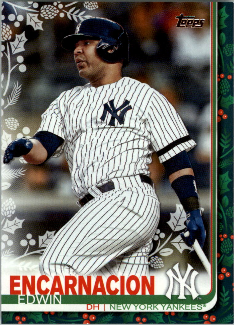 2019 Topps Walmart Holiday Baseball Card Pick (Base)