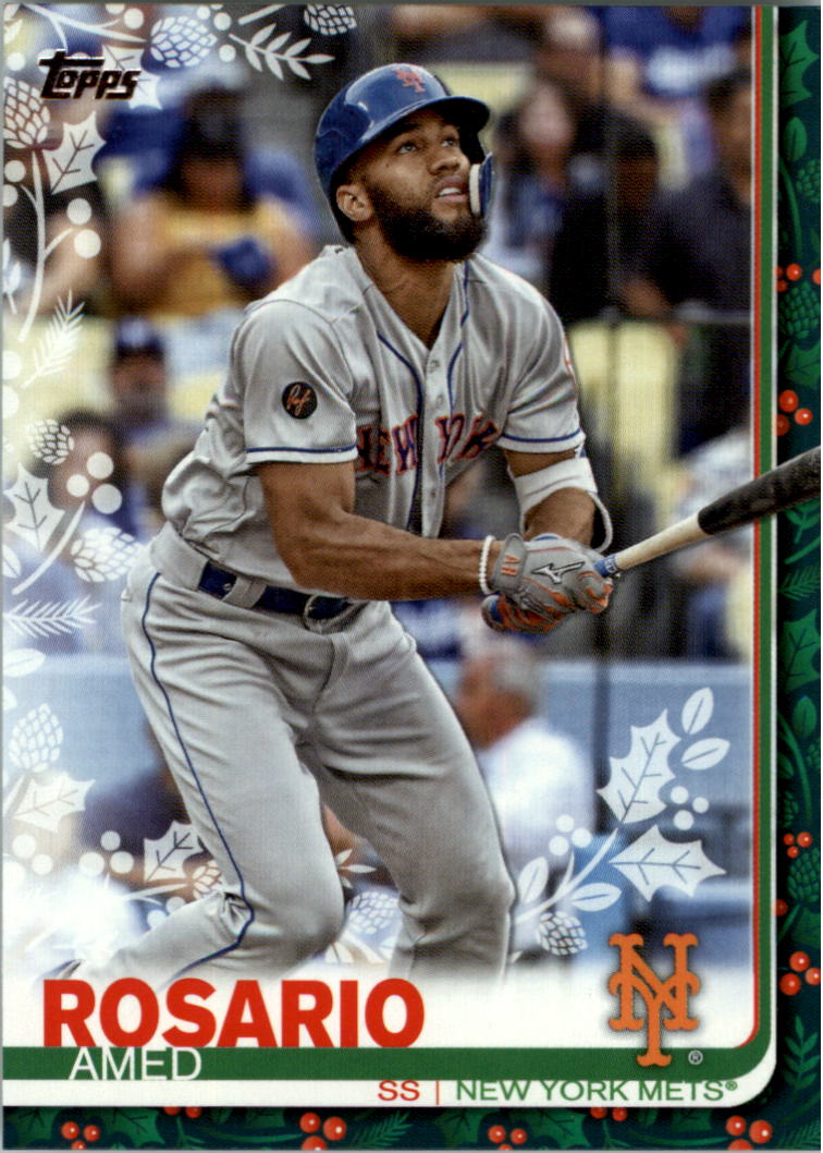 2019 Topps Walmart Holiday Baseball Card Pick (Base)