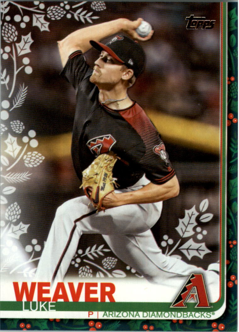 2019 Topps Walmart Holiday Baseball Card Pick (Base)